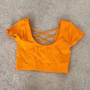 Aerie Crisscross Back Women's Top